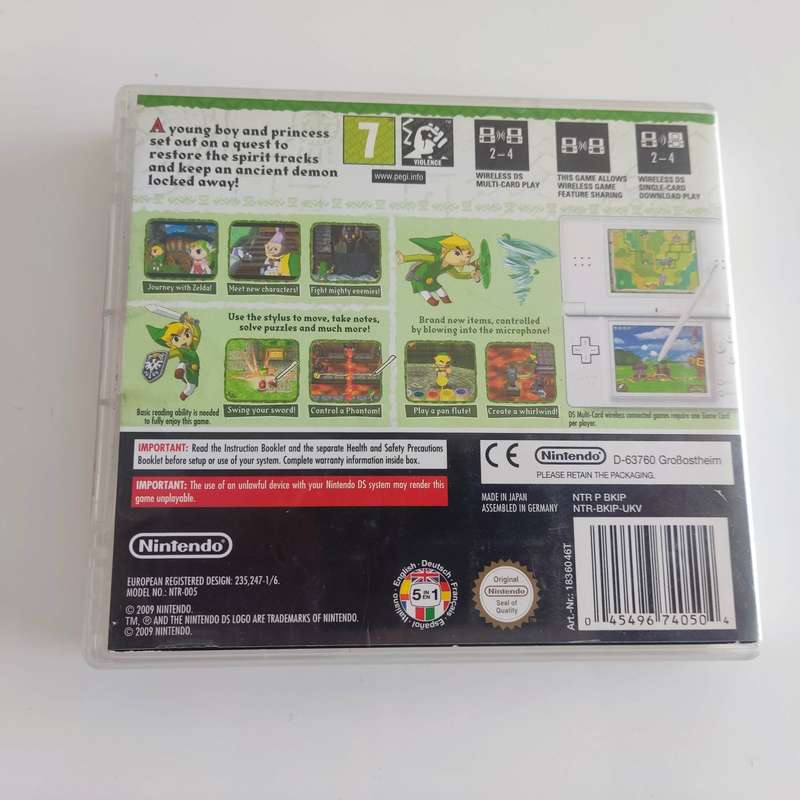 The Legend of Zelda Spirt Tracks Nintendo Ds