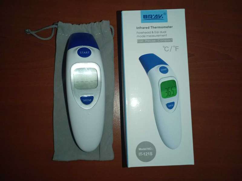 Infrared Handheld Thermometer - BRAV Model IT-121S