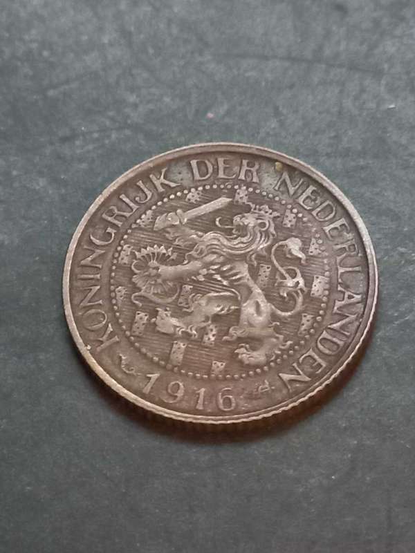 1916 Netherlands 1 Cent