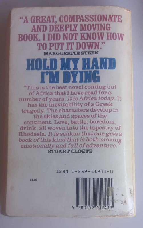 Hold my hand I`m dying by John Gordon Davis