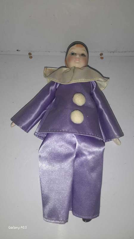 Russ berrie pierrot doll