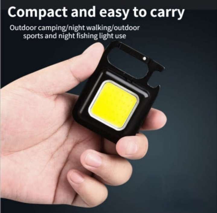 COB Rechargeable Keychain light