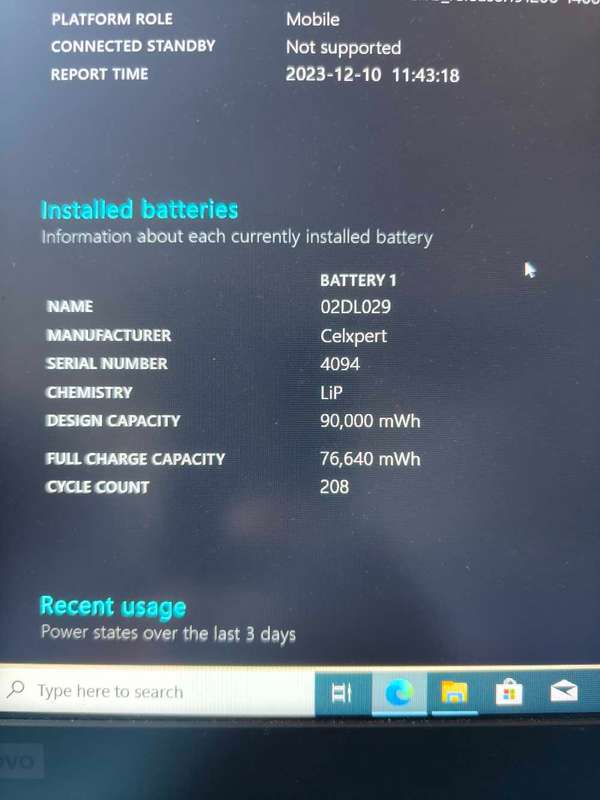 Lenovo High end workstation laptop