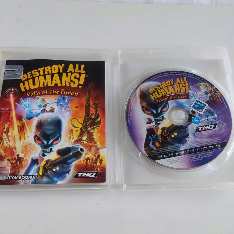 Destroy All Humans path of the furon Ps3