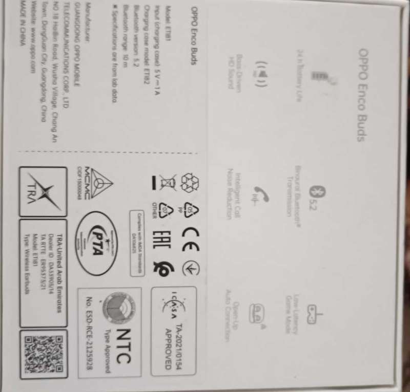 Oppo Enco Buds