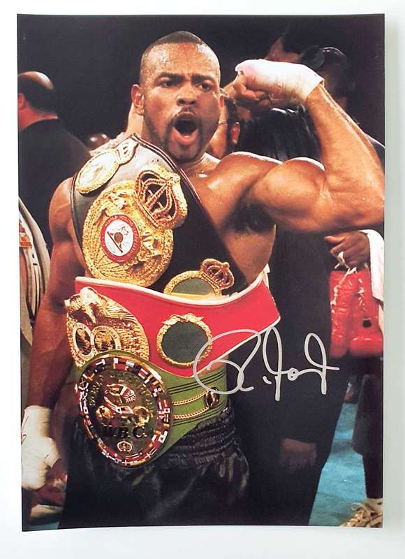 ORIGINAL AUTOGRAPH - ROY JONES