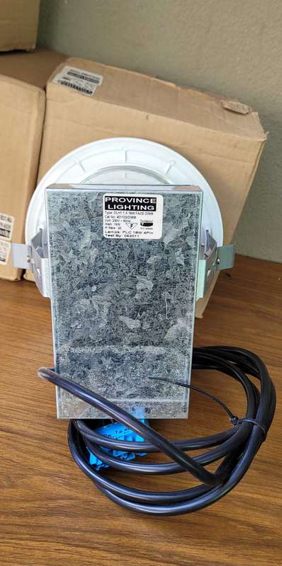 18w PROVINCE LIGHTING Down Light (BID PER PIECE)