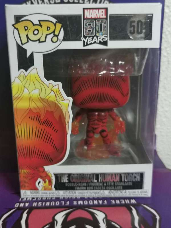 The Original Human Torch Funko Pop - Marvel