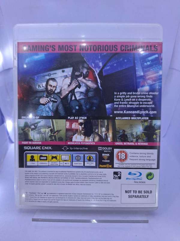 Kane & Lynch: Dead Men - Limited Edition (PS3)