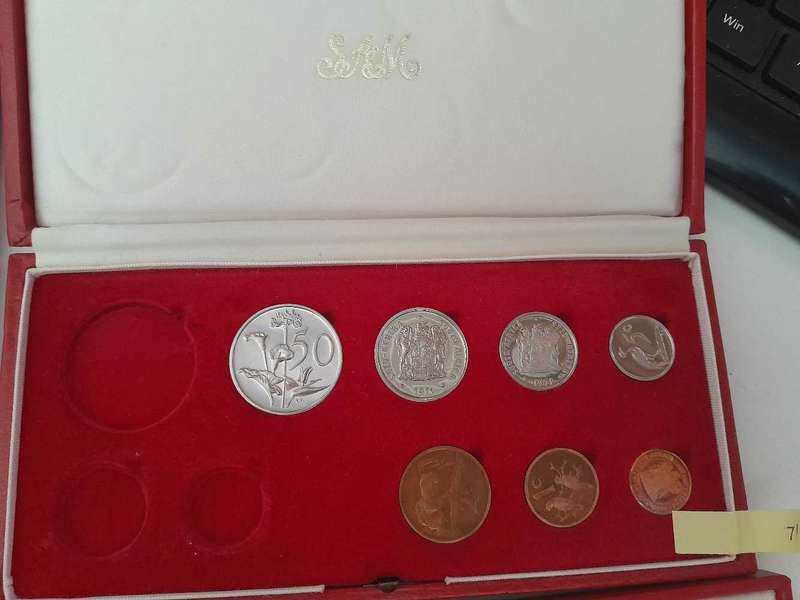 Proof sets 1957,1971,1980,1981