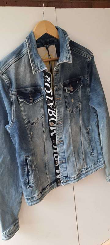 Mario Morato Men`s Denim Jacket Size Large