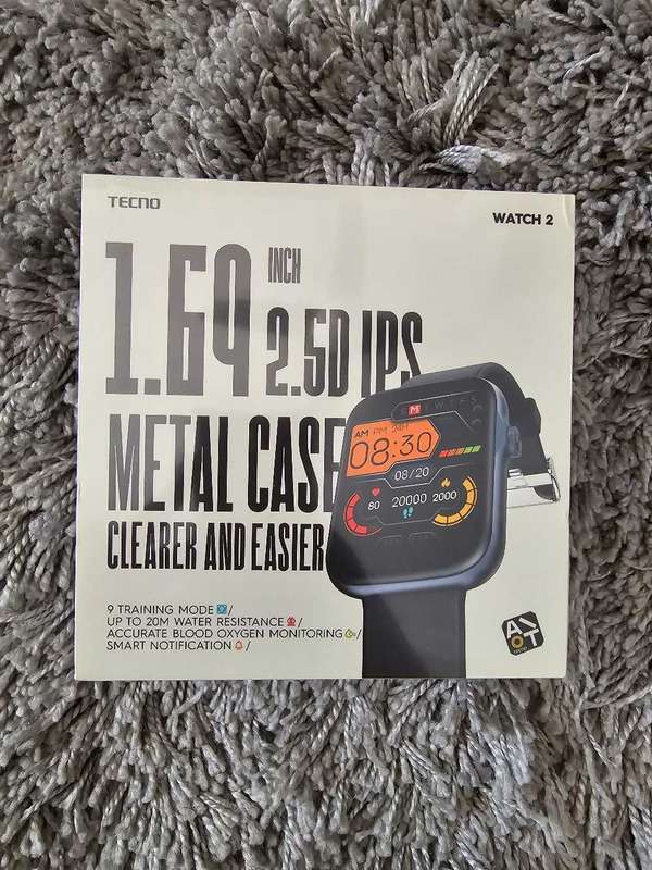 New - Tecno Watch 2