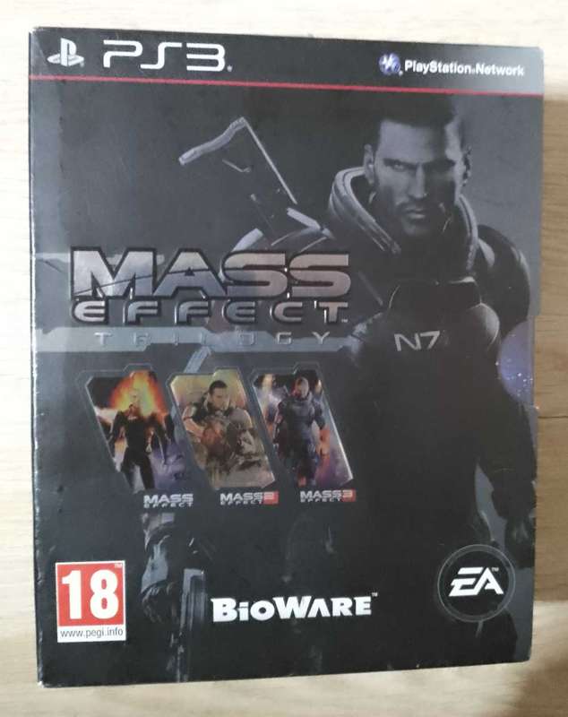 Mass effect trilogy for Ps3