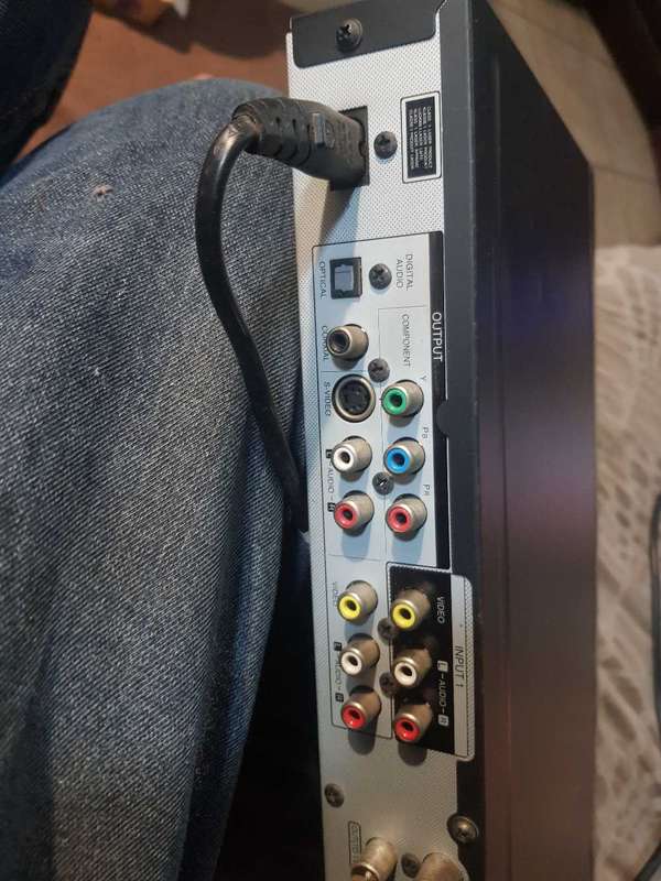 LG DVD recorder dv389