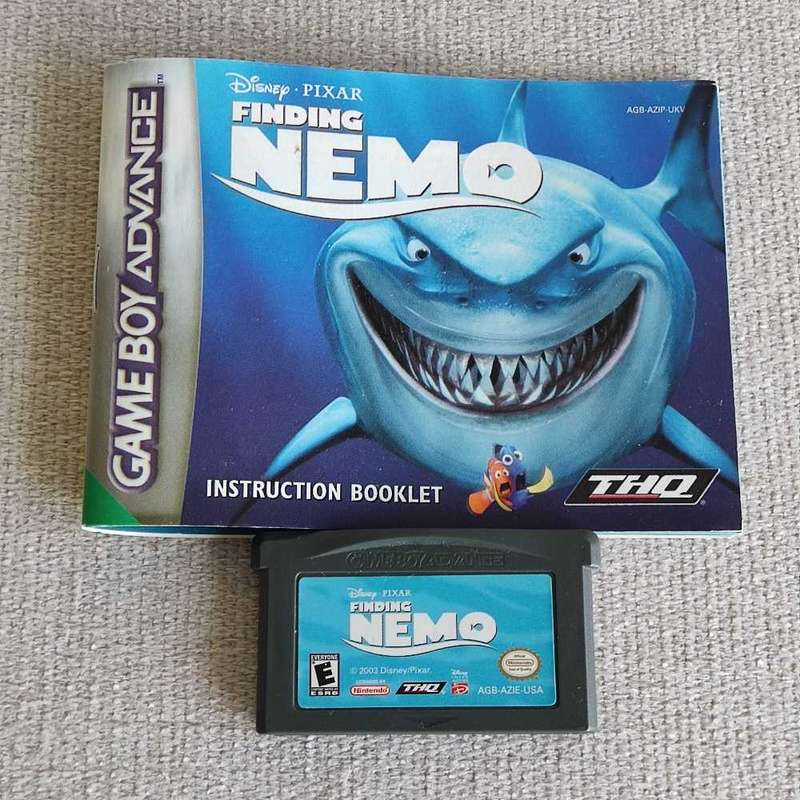 Finding Nemo Gameboy gba