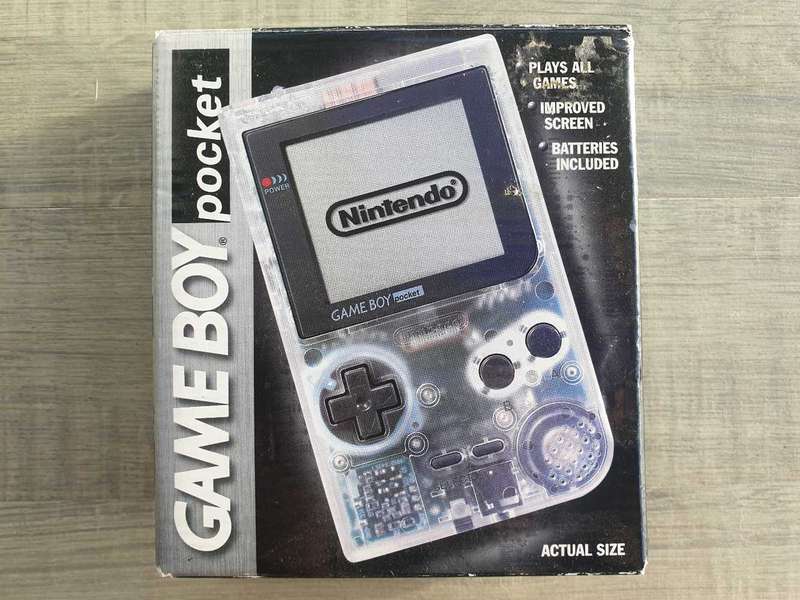 Boxed Clear Game Boy Pocket