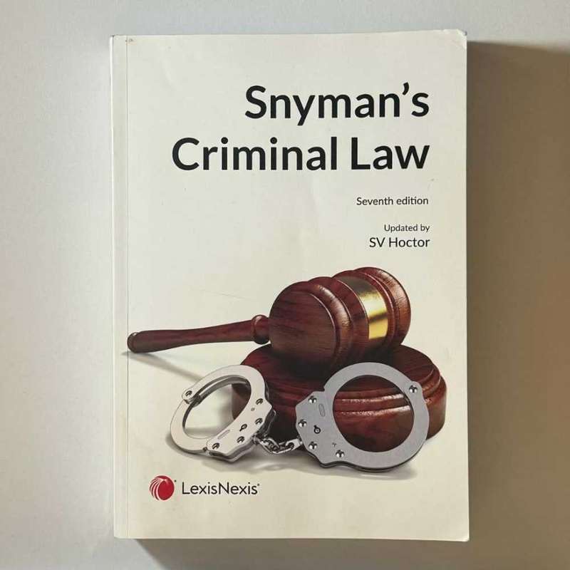 Snyman's Criminal Law 7th Edition