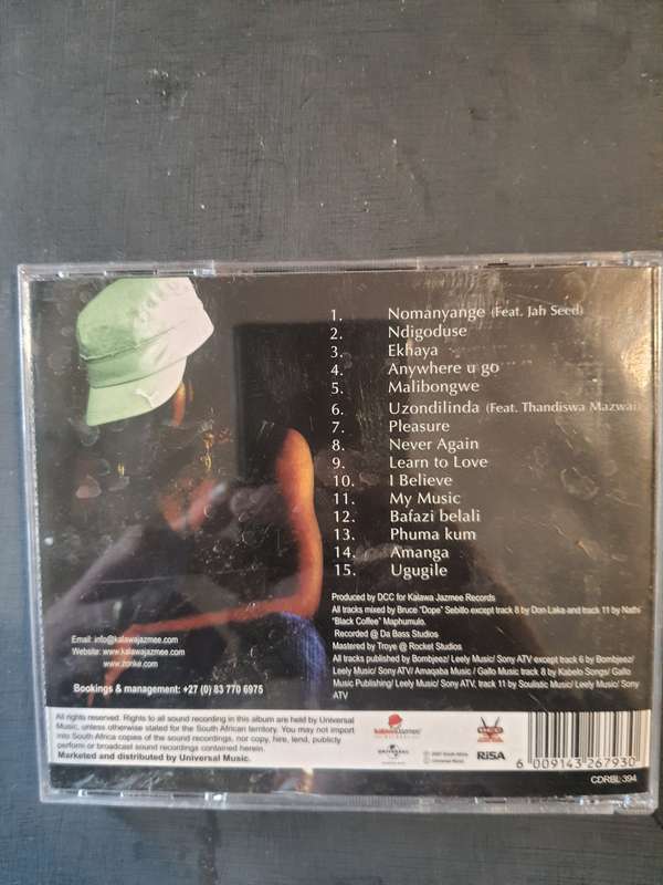 Zonke life,love, n music cd