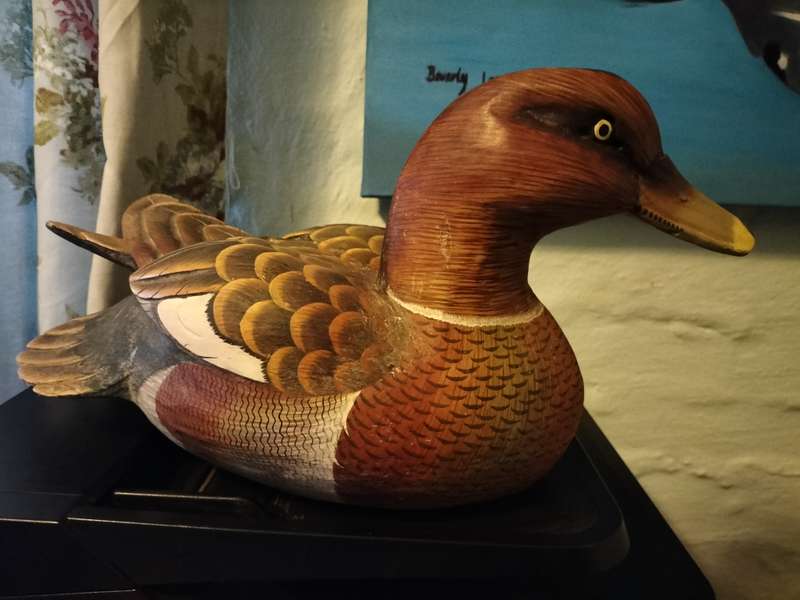 Large Wooden Duck