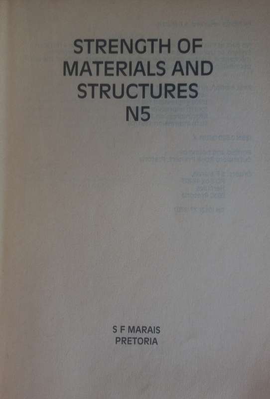 Strength of materials and structures N5