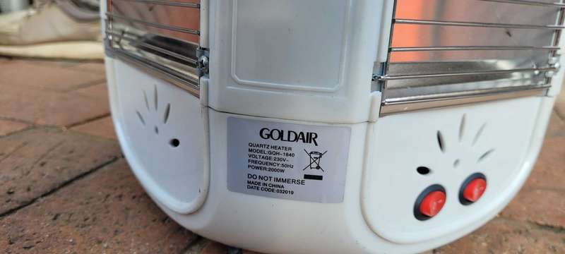 2000w USED 4-Sided Quartz Heater (GQH 1840)