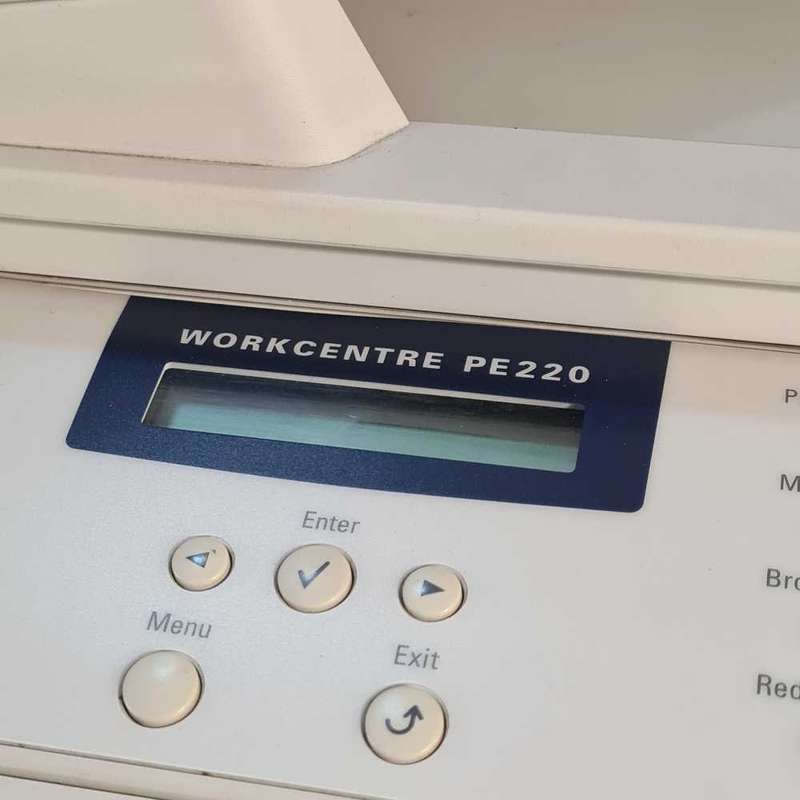 Xerox PE220 multifunctional printer. Monochrome. Laser