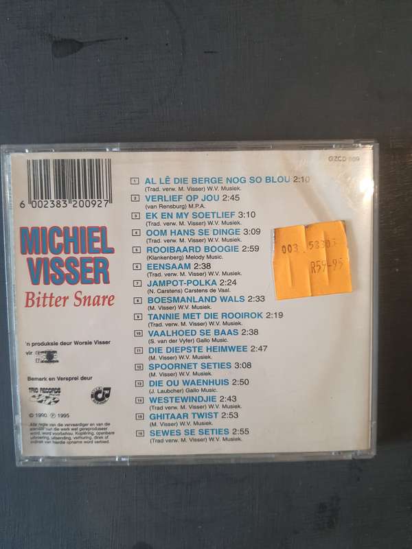 Michiel visser bitter snare cd