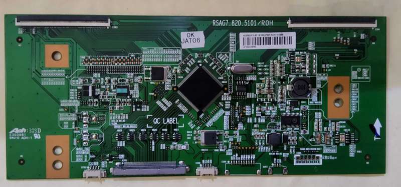 Hisense RSAG7.820.5101 TCON Board for 37 inch TV Replacement Television Timing CONtrol T-CON Board