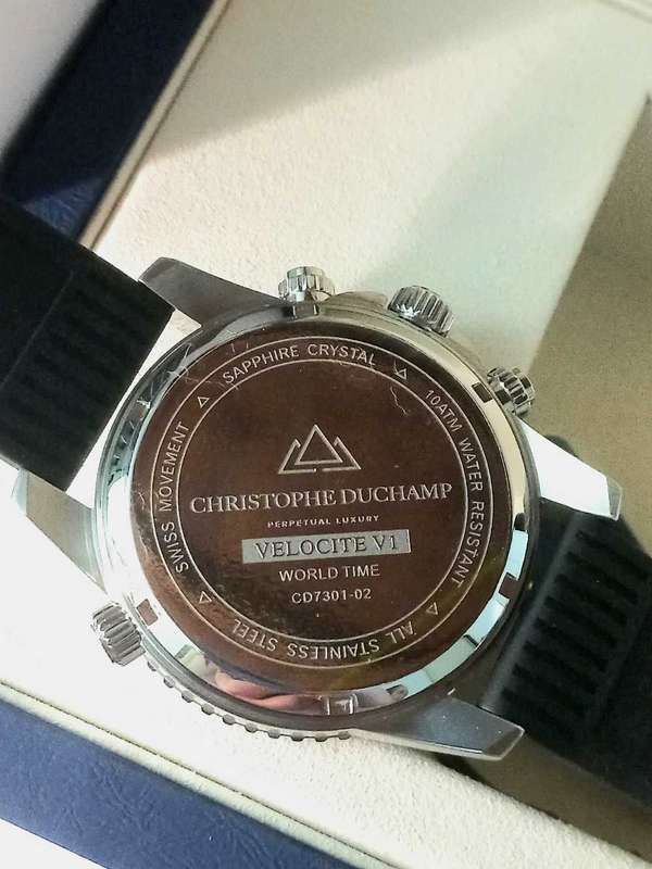Luxury Men's Christophe Duchamp Velocity V1 Watch
