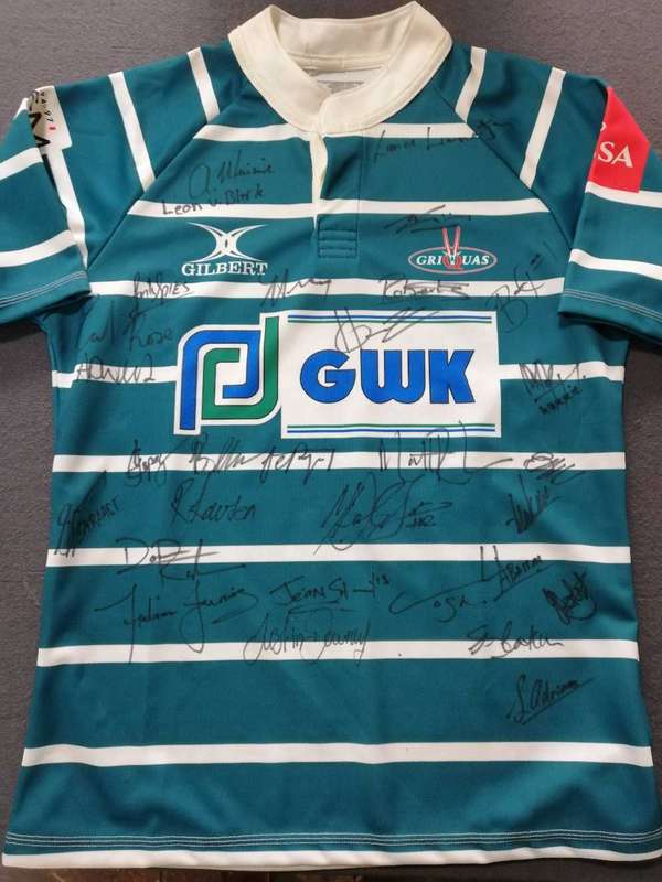 Griquas Matchworn Rugby Jersey no 25 Size L