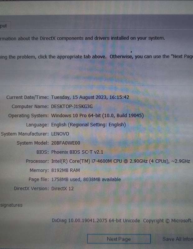 Lenovo T540p i7