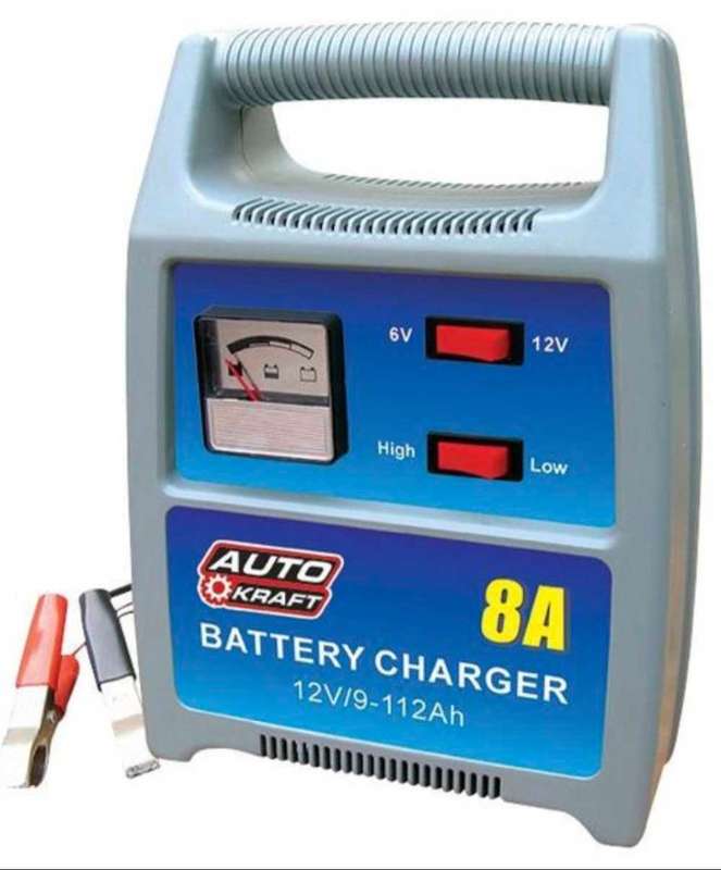 Autokraft 8 Amp Battery Charger