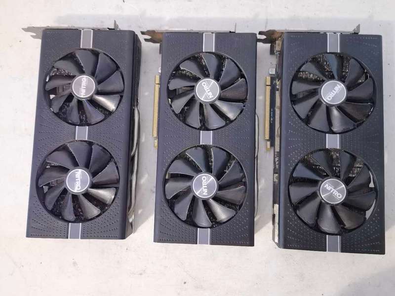 Sapphire Nitro RX580 4GB graphics cards