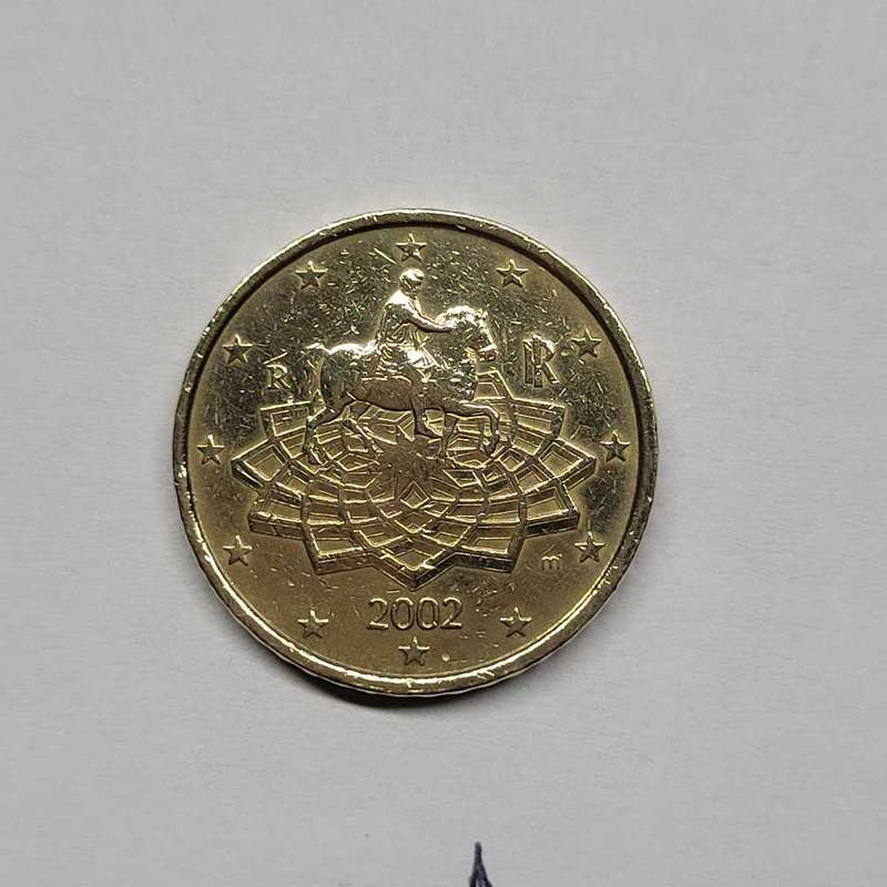2002 Italy 50 euro cent