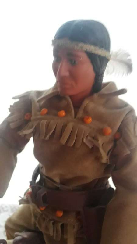 VINTAGE TOYS: VINTAGE 1970`S TONTO WITH SCOUT HIS HORSE - RARE FIND