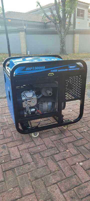 10Kw MAC AFRIC Used Petrol Generator (Exhaust Side Cover Missing)