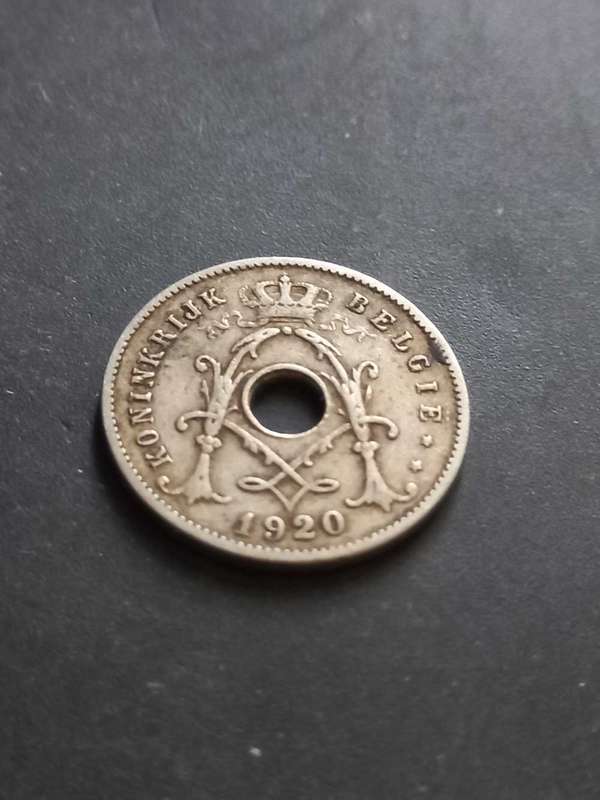 1920 Belgique 5 Cent