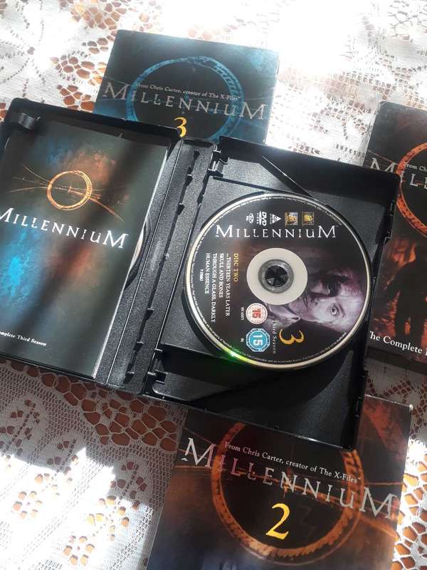 DVD BOX SETS: MILLENIUM COMPLETE SERIES 1,2 AND 3 IN LIKE NEW CONDITION