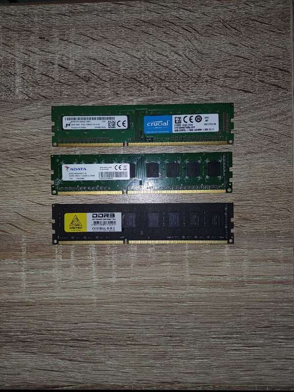 3X 4GB DDR3 DESKTOP RAM