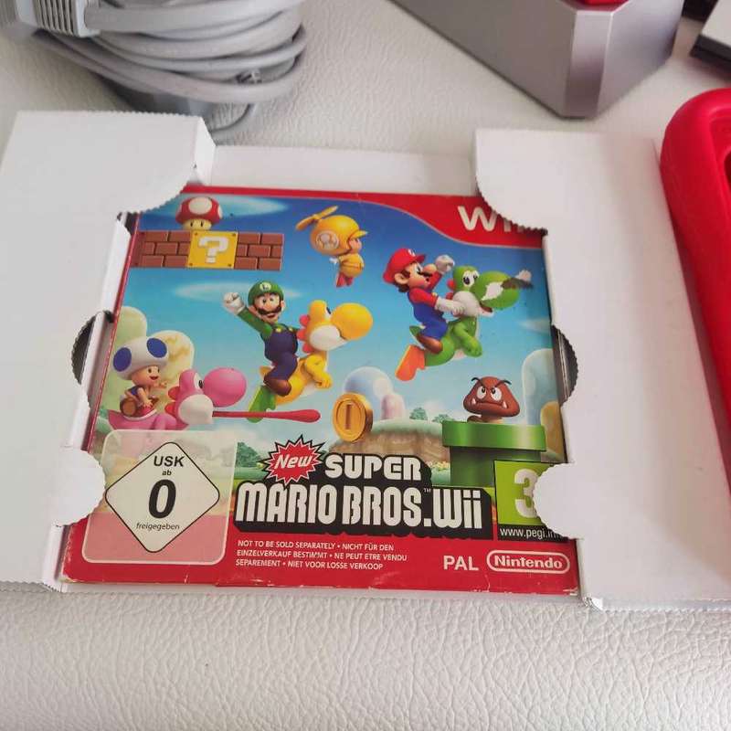 Nintendo Wii Super Mario Bros 25th anniversary edition PAL region