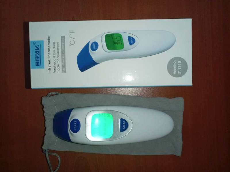 Infrared Handheld Thermometer - BRAV Model IT-121S
