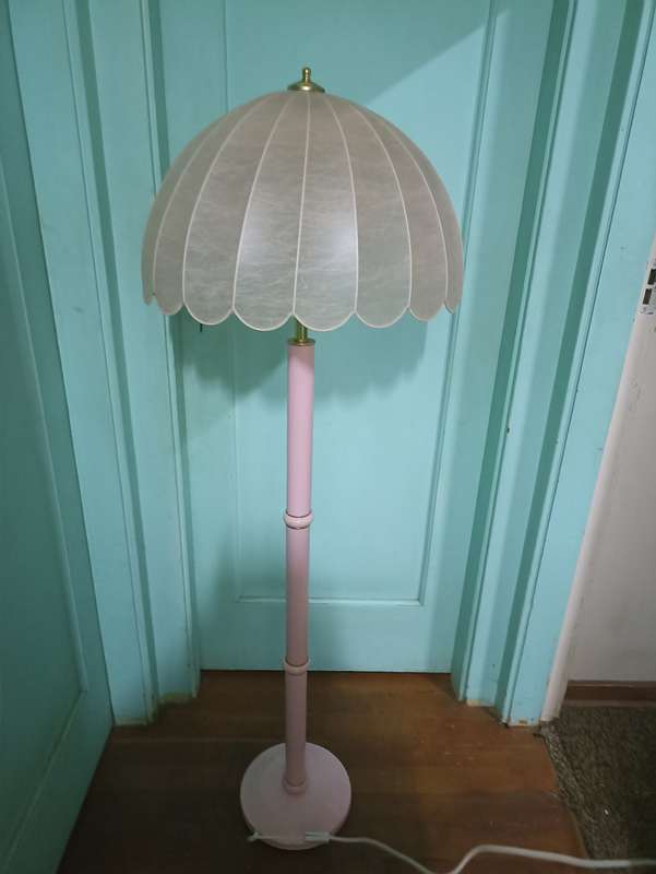Modern Light Pink lampshade standing