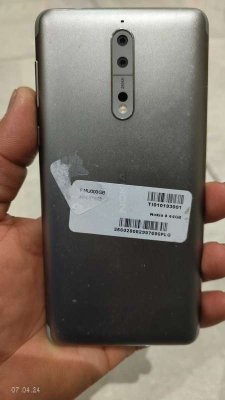 Nokia 8 64GB single SIM Grey(Pre Owned)