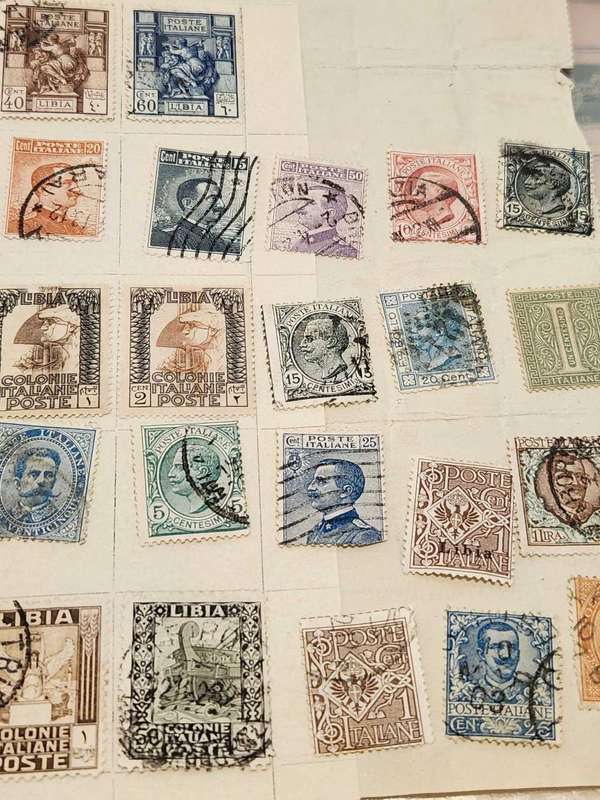 Italy & Italian PO abroad - loose and on piece circa 1900 - A selection