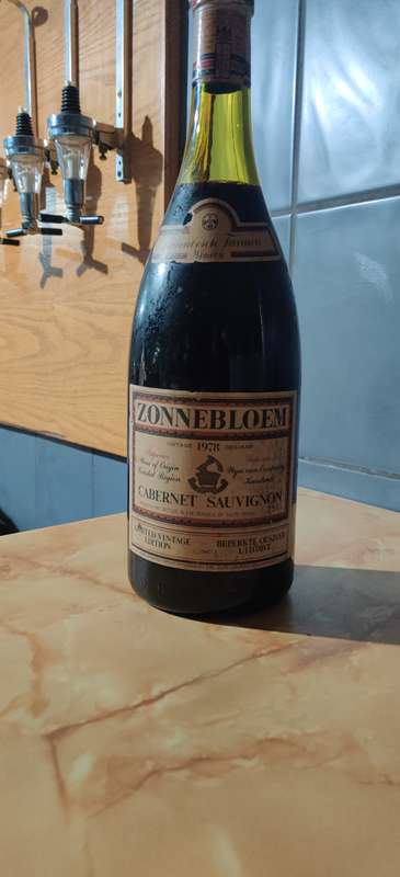 Zonnebloem 1978 Cabernet Sauvignon Magnum