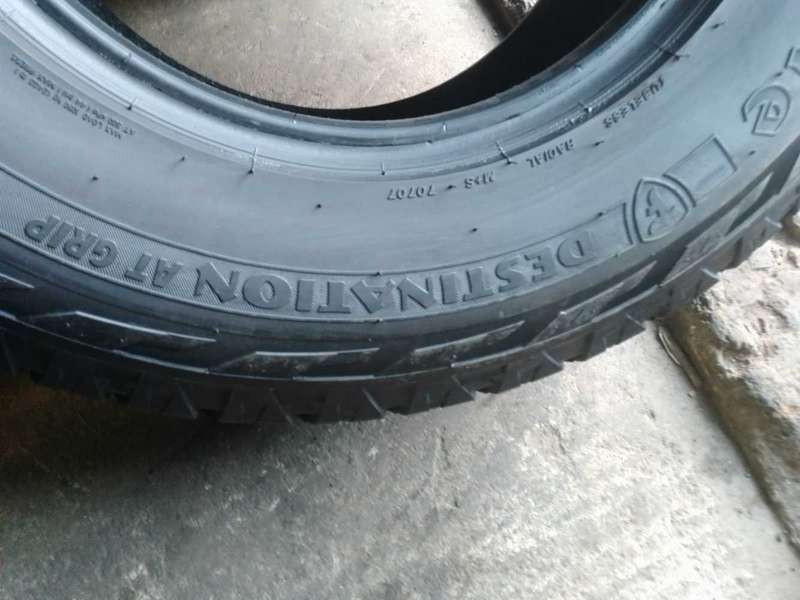 255/70/16 Firestone AT Grip. 75% thread life