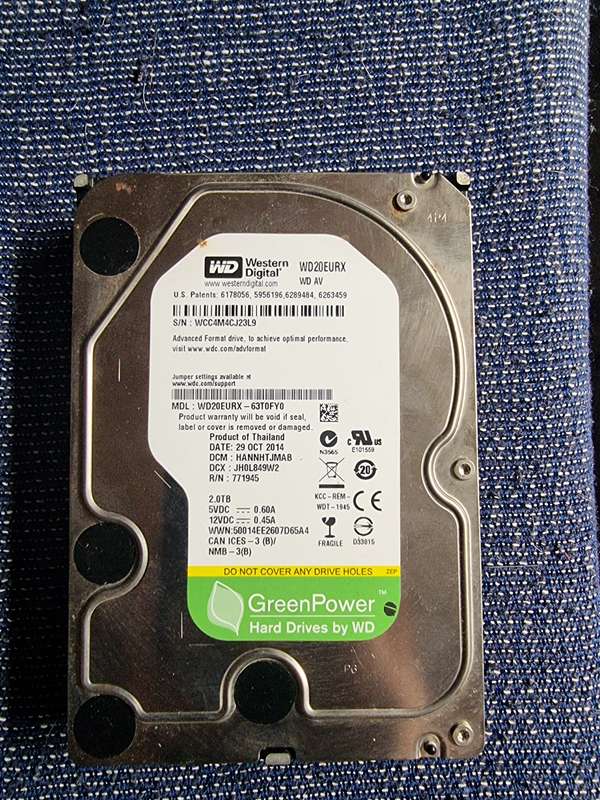 2Tb 3.5" Desktop Hard Drive