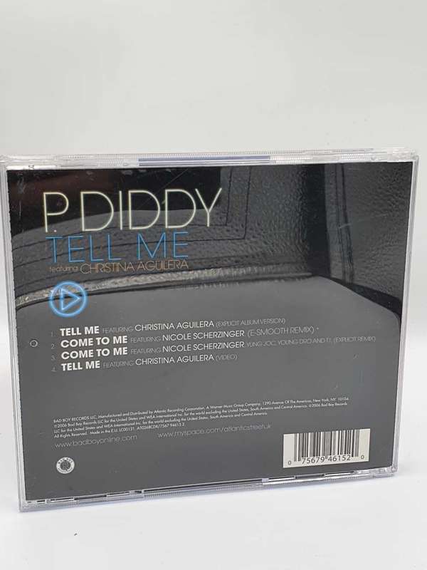 P. Diddy Featuring Christina Aguilera  Tell Me (2006, CD)