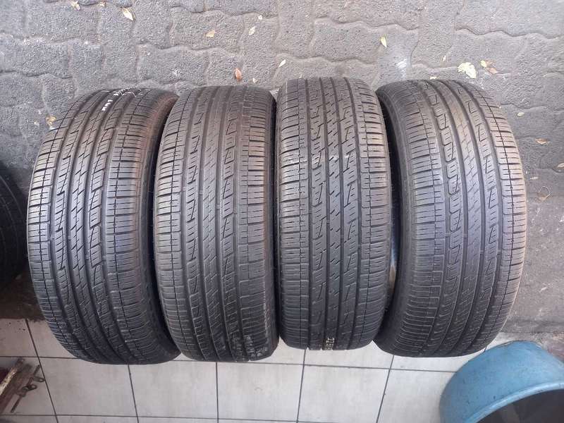 235/55/18 used tyres with 70% thread life