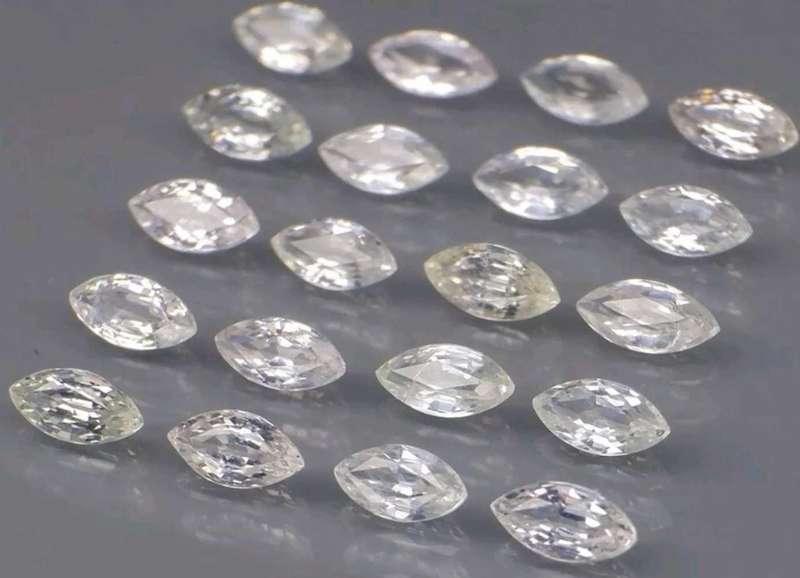 Natural 3.58 Ct White Ceylon Sapphires